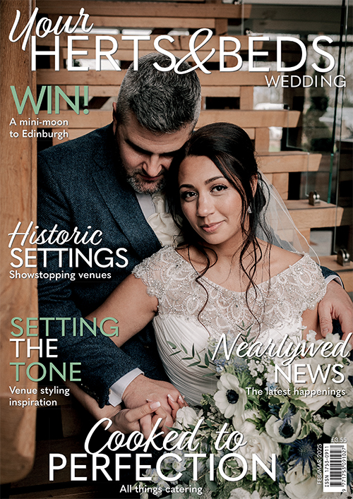Cover of Your Herts & Beds Wedding, February/March 2025 issue
