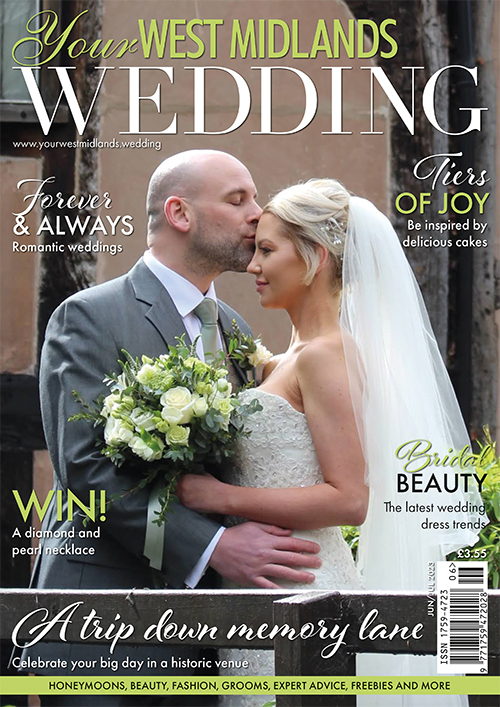 Cover of Your Midlands Wedding, June/July 2023 issue