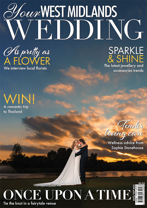 Cover of Your Midlands Wedding, August/September 2023 issue