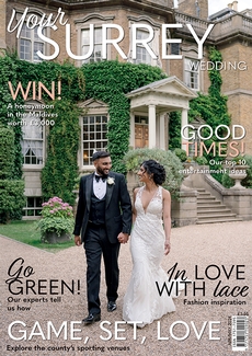 Cover of Your Surrey Wedding, April/May 2024 issue