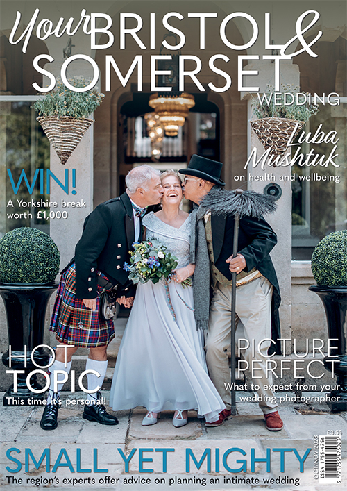 Cover of Your Bristol & Somerset Wedding, October/November 2023 issue