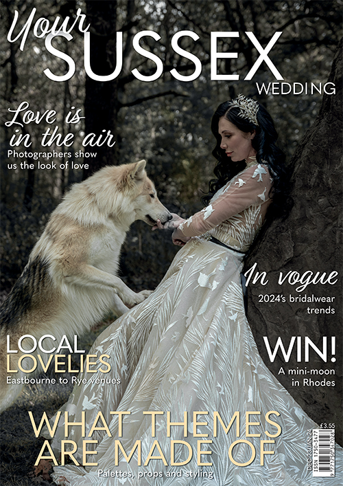 Cover of Your Sussex Wedding, December/January 2023/2024 issue