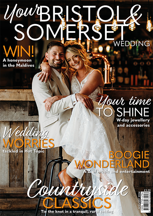 Cover of Your Somerset, Glos & Wilts Wedding, August/September 2024 issue