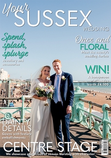Cover of Your Sussex Wedding, February/March 2024 issue
