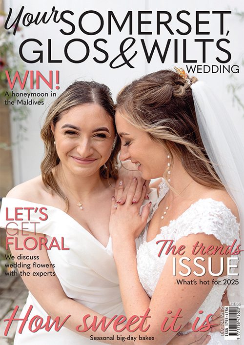 Cover of Your Somerset, Glos & Wilts Wedding, December/January 2024/2025 issue