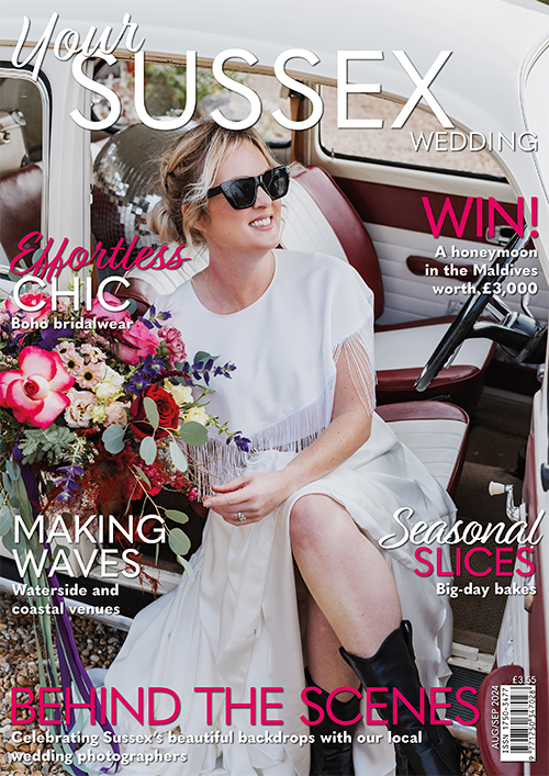 Cover of Your Sussex Wedding, August/September 2024 issue