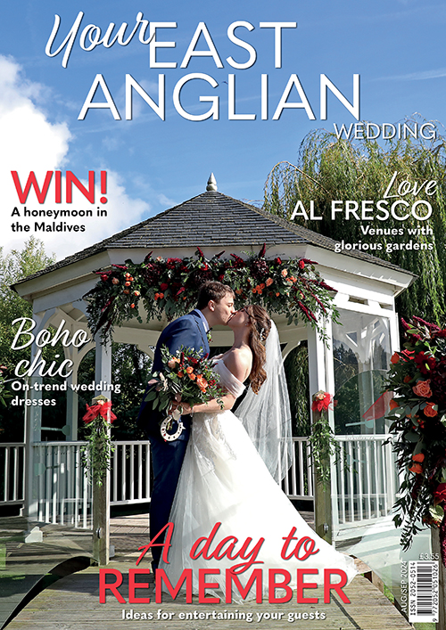 Cover of Your East Anglian Wedding, August/September 2024 issue