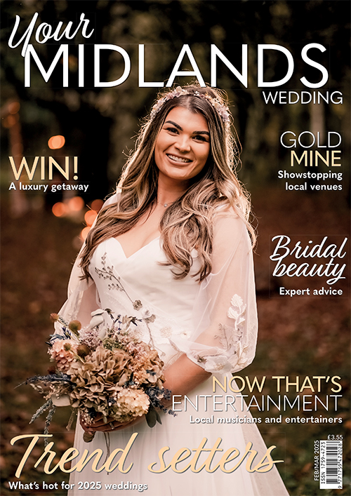 Cover of Your Midlands Wedding, February/March 2025 issue