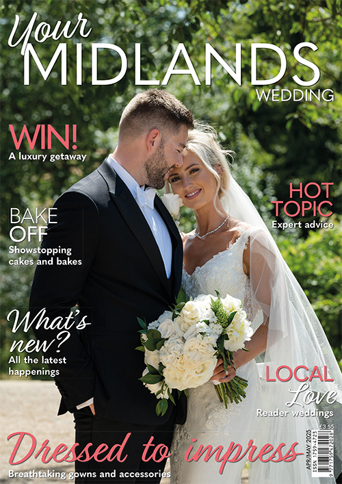 Cover of Your Midlands Wedding, April/May 2025 issue