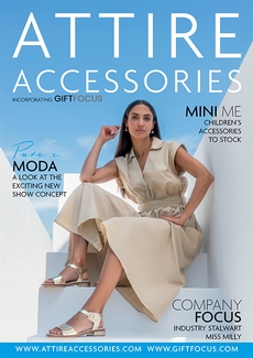 Cover of the January/February 2025 issue of Attire Accessories magazine