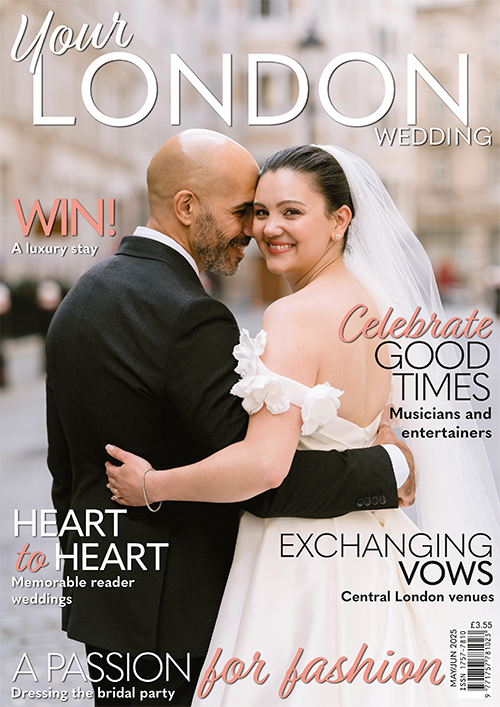 Cover of Your London Wedding, May/June 2025 issue