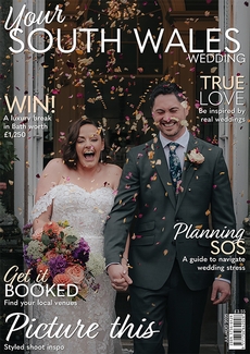 Cover of Your South Wales Wedding, July/August 2025 issue