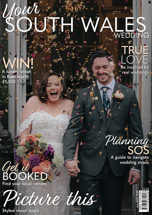 Cover of Your South Wales Wedding, July/August 2025 issue