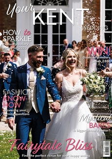 Cover of the May/June 2025 issue of Your Kent Wedding magazine