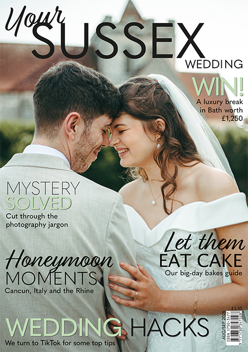 Cover of Your Sussex Wedding, August/September 2025 issue