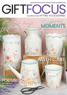 Cover of the November/December 2025 issue of Gift Focus magazine