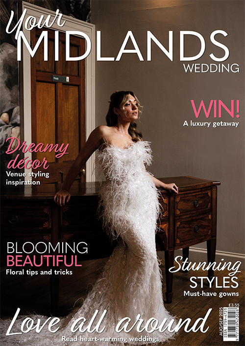 Cover of Your Midlands Wedding, August/September 2025 issue