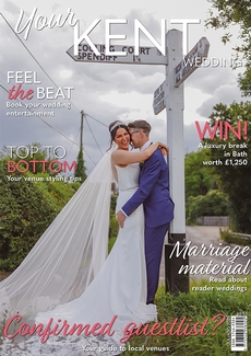 Cover of Your Kent Wedding, July/August 2025 issue