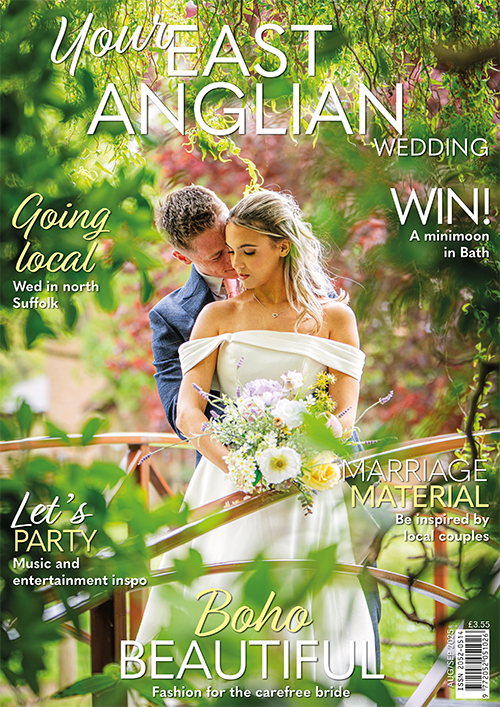 Cover of Your East Anglian Wedding, August/September 2025 issue
