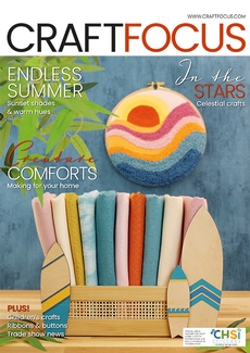 Cover of the June/July 2025 issue of Craft Focus magazine