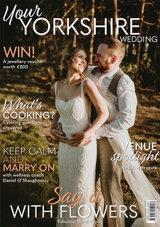 Cover of the May/June 2025 issue of Your Yorkshire Wedding magazine