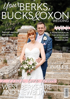 Cover of the April/May 2026 issue of Your Berks, Bucks & Oxon Wedding magazine