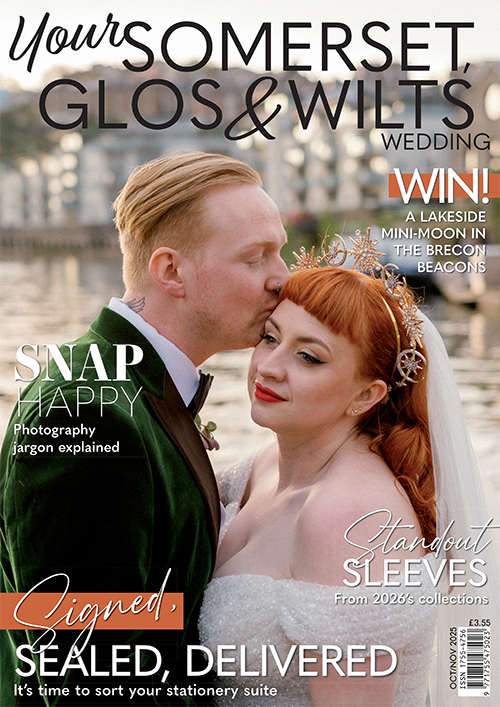 Cover of Your Somerset, Glos & Wilts Wedding, October/November 2025 issue