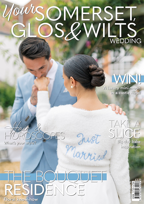 Cover of Your Somerset, Glos & Wilts Wedding, December/January 2025/2026 issue