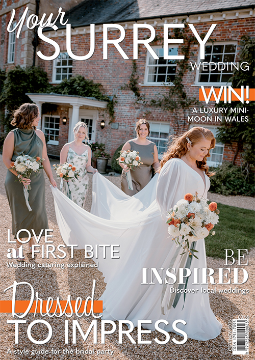 Cover of Your Surrey Wedding, October/November 2025 issue