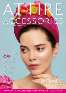 Cover of the July/August 2025 issue of Attire Accessories magazine
