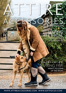 Cover of the November/December 2025 issue of Attire Accessories magazine