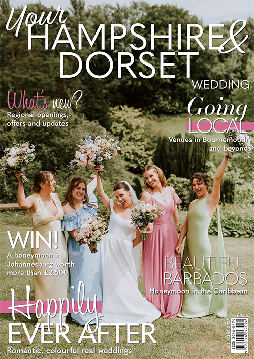 Cover of Your Hampshire & Dorset Wedding, July/Aug 2026 issue