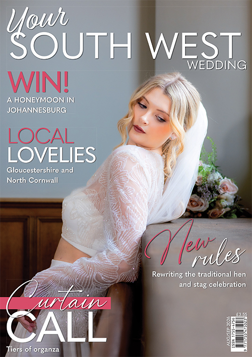 Cover of Your South West Wedding, Aug/Sept 2026 issue