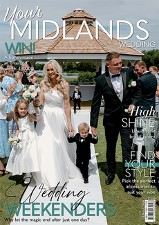 Cover of the June/July 2026 issue of Your Midlands Wedding magazine