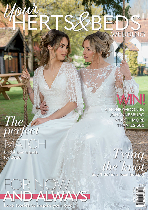 Cover of Your Herts & Beds Wedding, Aug/Sept 2026 issue