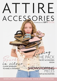 Cover of the July/Aug 2026 issue of Attire Accessories magazine