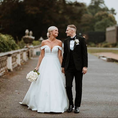 Timeless elegance: Beth and Joe