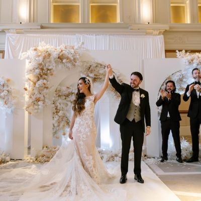 Real Wedding: Grand and GOLDEN