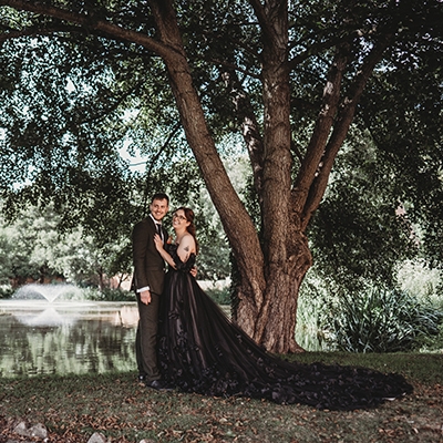 Real Wedding: Dark romance