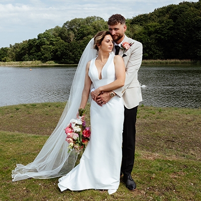 Real Wedding: Bright and beautiful