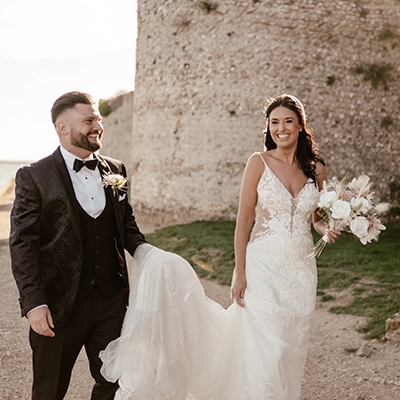 Real Wedding: When love takes flight