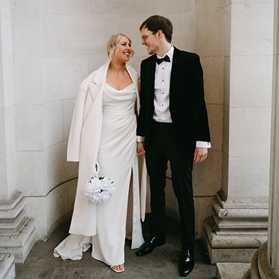 Real Wedding: Winter winds