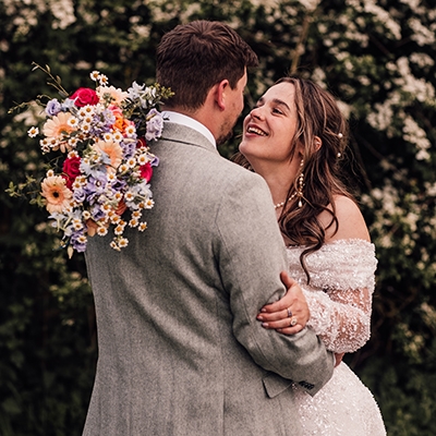 Real Wedding: Pastel dreams