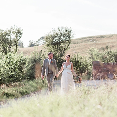 Real Wedding: Boho chic