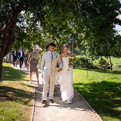 Real Wedding: Rustic romance