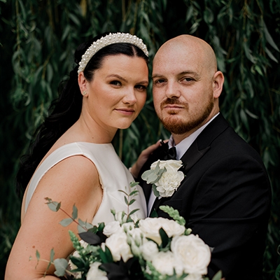 Real Wedding: Minimalist moments