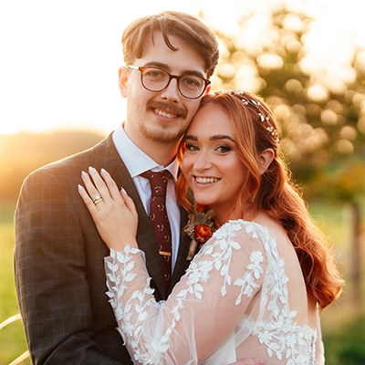 Real Wedding: Rustic romance