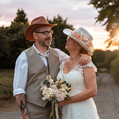 Real Wedding: Hitched in true western style