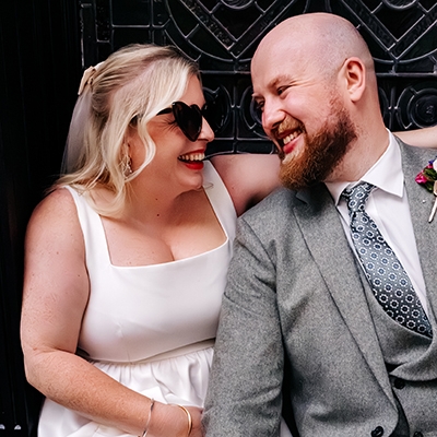 Real Wedding: Bold, bright and beautiful