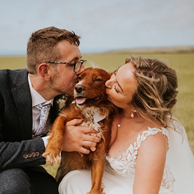 Real Wedding: Into the blue